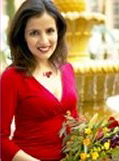 Woman Holding Bouquet