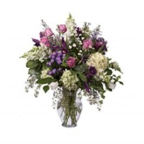 Classic Bouquet in Glass Urn Classic Bouquet in Glass Urn