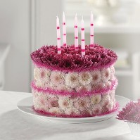Blooming Birthday Cake Blooming Birthday Cake