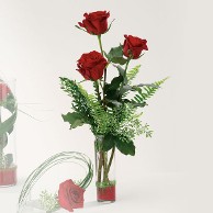 Get Well Rosey Red Bud Vase Get Well Rosey Red Bud Vase