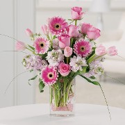 Pastel Mother's Day Vase