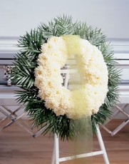 White Expressions Wreath
