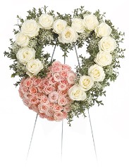 Lasting Love Rose Heart Spray