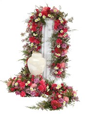 Pink and Lavender Garlands w/ Centerpiece
