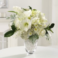 Silver Anniversary Vase Arrangement Silver Anniversary Vase Arrangement