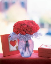 Pave Carnation Vase